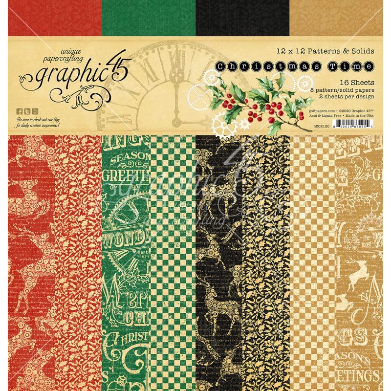 Christmas Time 12x12 Patterns & Sol