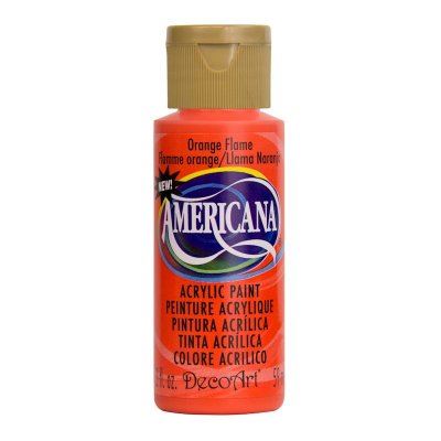 DecoArt Orange Flame -Americana Acrylic Paint