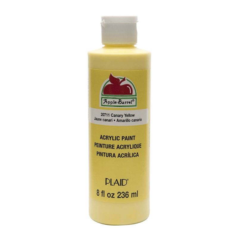 Canary Yellow Apple Barrel 8oz