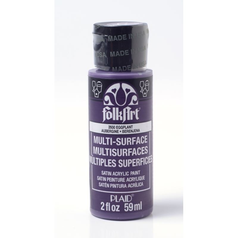 Eggplant Folkart Multi-Surface 2oz