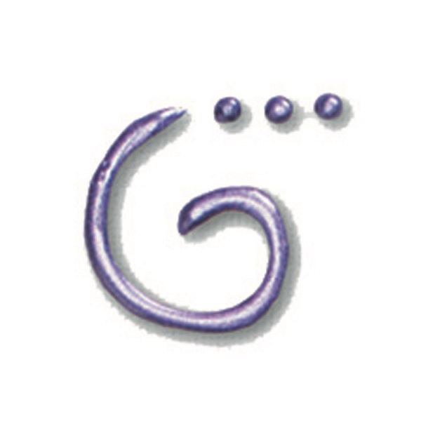 Pearl Deep Purple Fashion Fabric Dimensional Paint 1.1oz