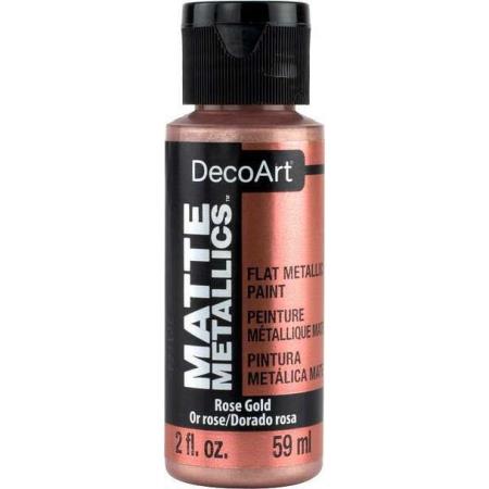 DecoArt Rose Gold Matte Metallics