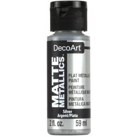 DecoArt Silver Matte Metallics