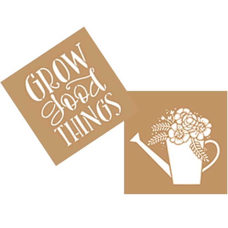 DecoArt Grow Good Things Stencil