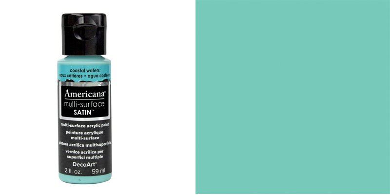 DecoArt Coastal Waters Multi Surface Satin 2oz
