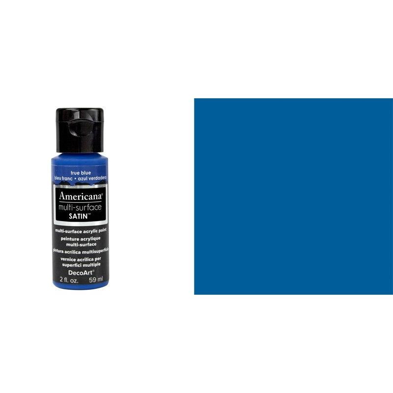 DecoArt True Blue Multi Surface Satin