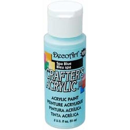 DecoArt Spa Blue Crafters Acrylic 2oz