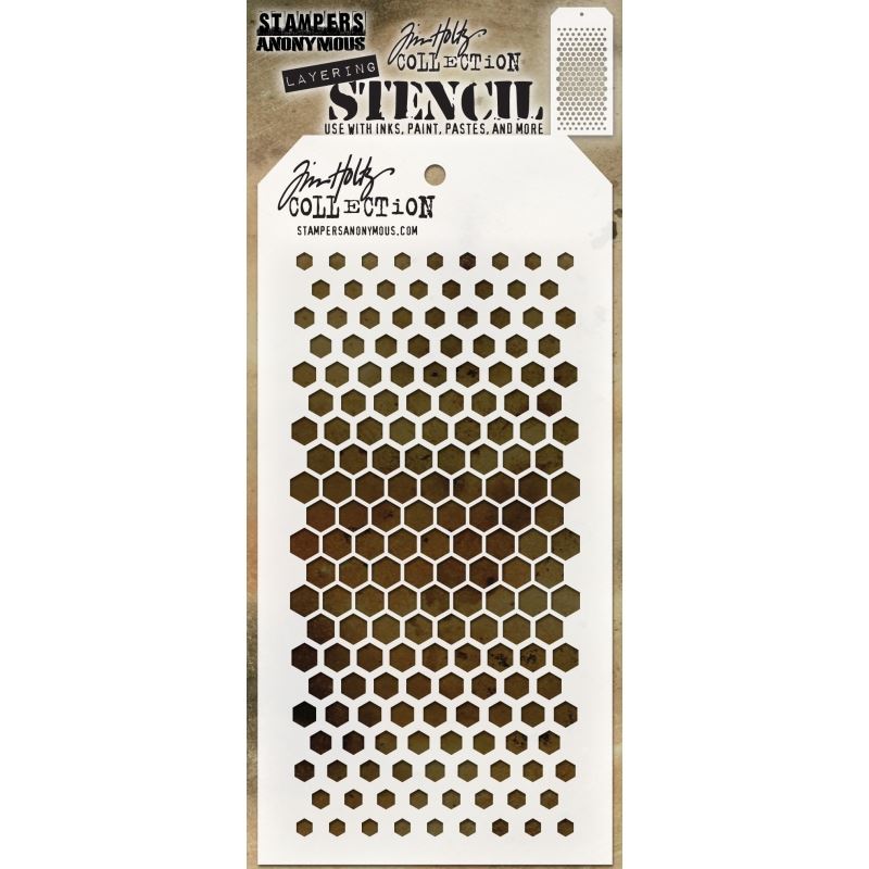 Tim Holtz - Gradient Hex Stencils