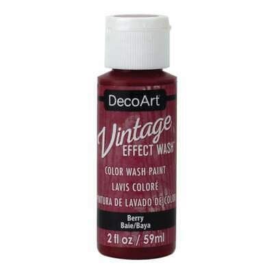 DecoArt Berry Vintage Effects Wash 2oz