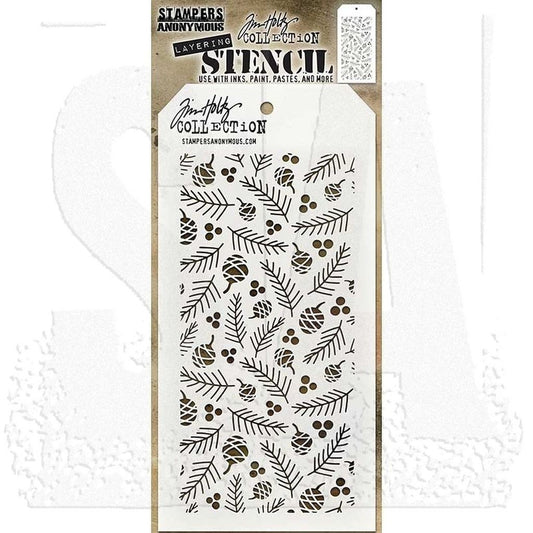 Tim Holtz - GATHERINGS - LAYERED STENCIL