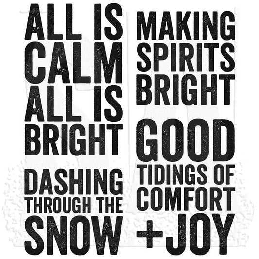 Tim Holtz - BOLD TIDINGS 4