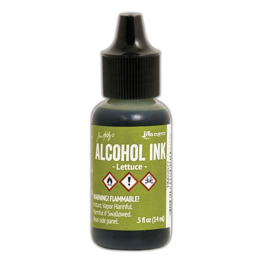 Tim Holtz - Alcohol Ink Lettuce