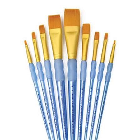 9 PC GT SHADER/WASH BRUSH SET 3 pack