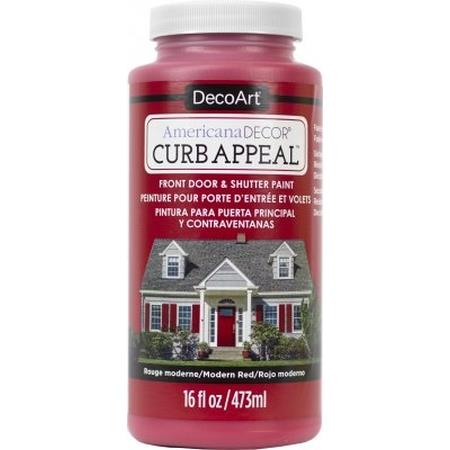 DecoArt Modern Red Curb Appeal