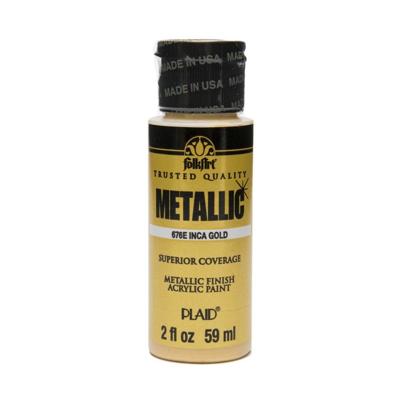 Inca Gold Metallic FolkArt- 2oz