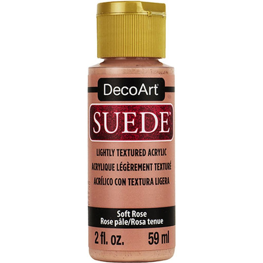 DecoArt Soft Rose Suede - 2oz