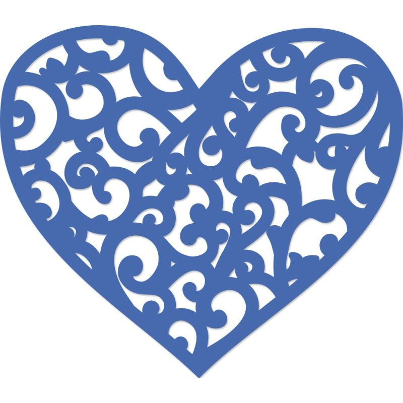 Decorative Die Decorative Heart