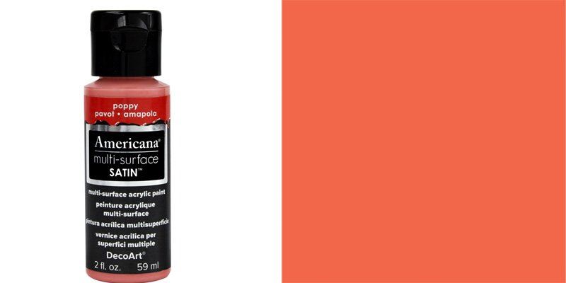 DecoArt Poppy Multi Surface Satin