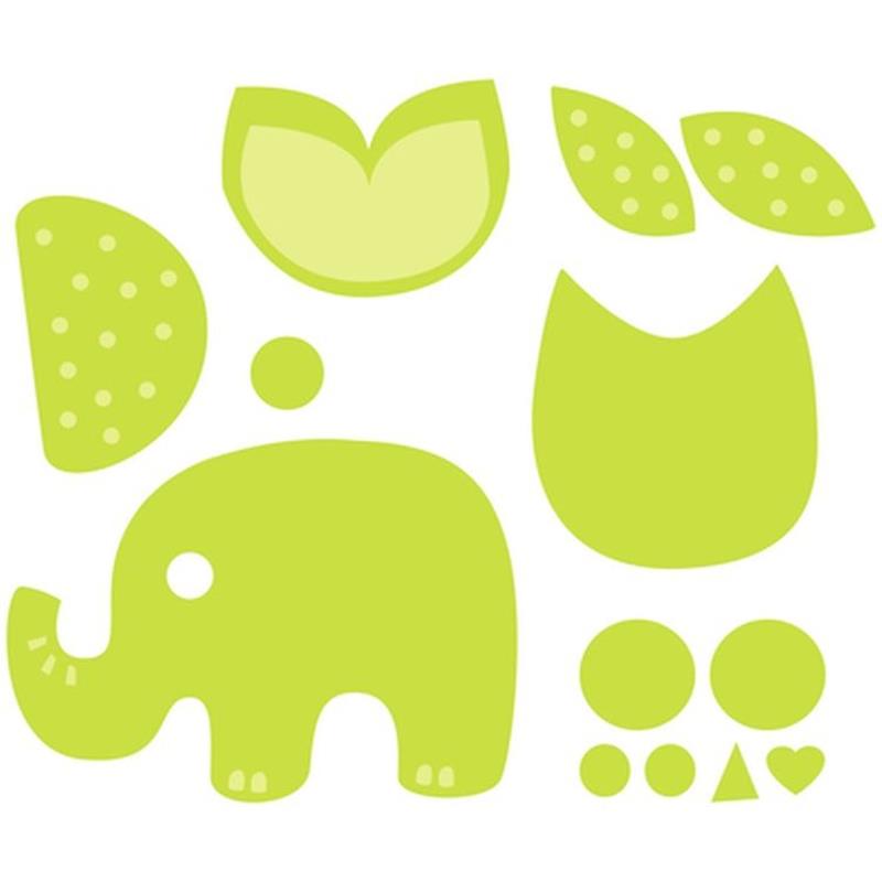 Decorative Die Elephant & Owl