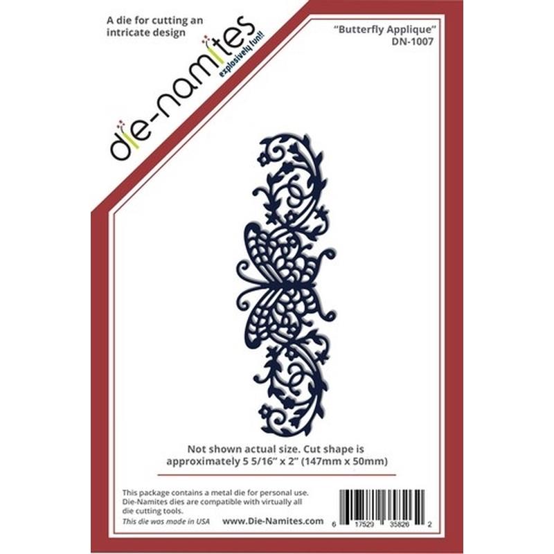 Die-Namites Butterfly Applique