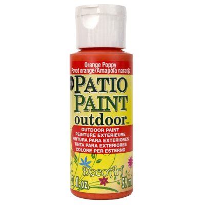 DecoArt Orange Poppy Patio Paint