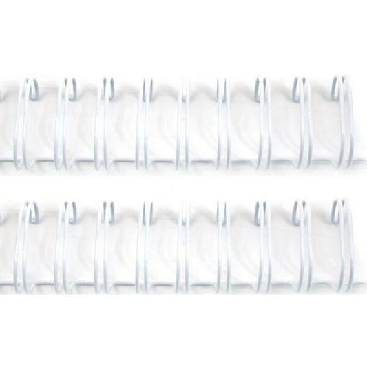 Cinch Wire Binders White .75inSold in Singles