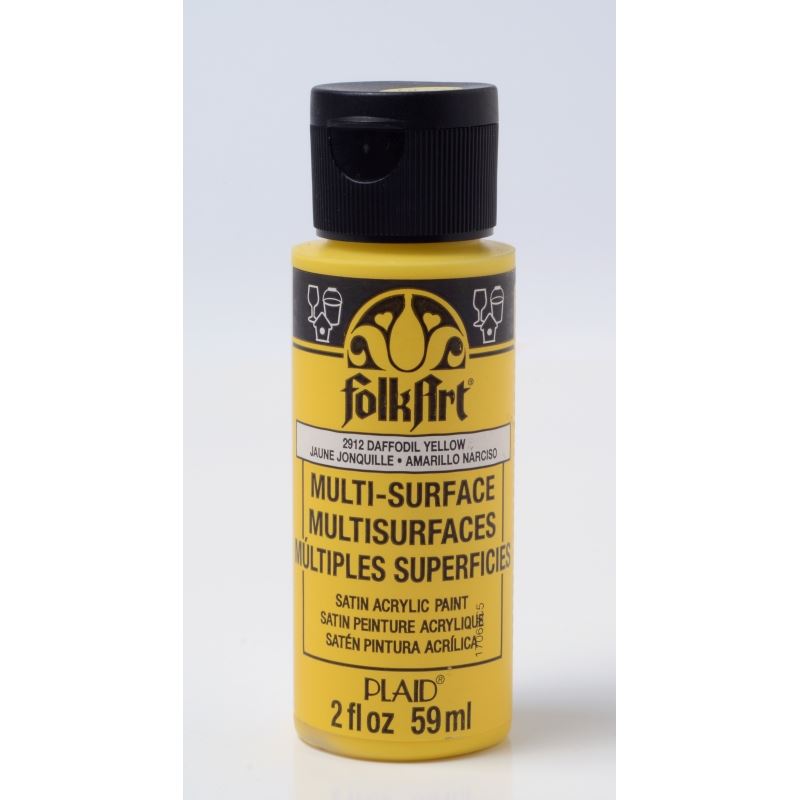 Daffodil Yellow Folkart Multi-Surface 2oz