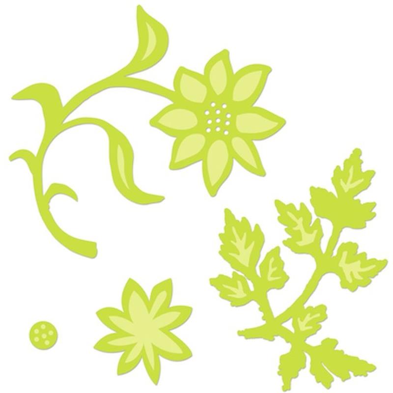 Decorative Die Botanical