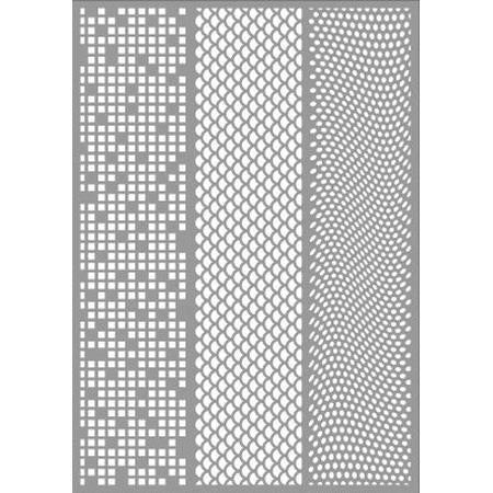 A4 Tryptich Mask Stencil