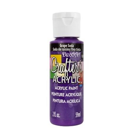 DecoArt Grape Soda Crafters Acrylic 2oz