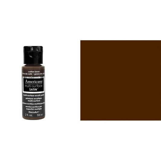 DecoArt Coffee Bean Multi Surface Satin 2oz