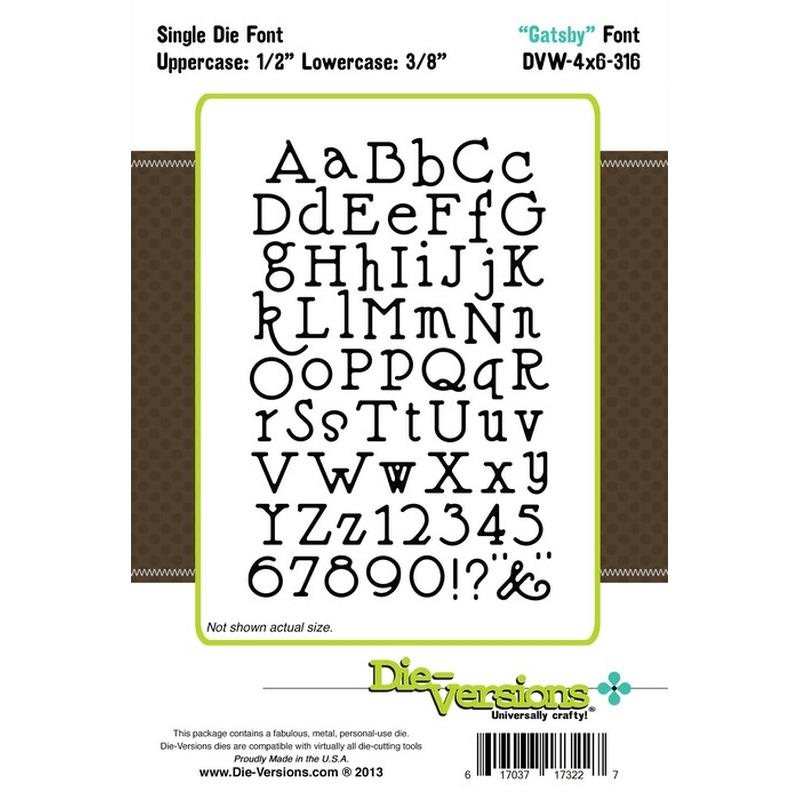 Die-Versions - Font - Gatsby