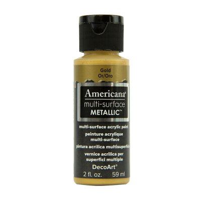 DecoArt Gold Multi-Surface Metallics