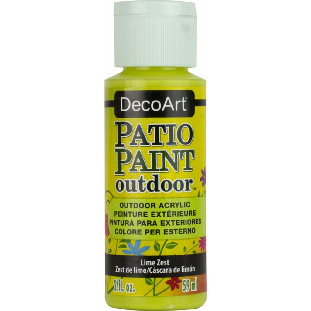 DecoArt Lime Zest Patio Paint