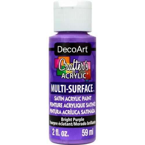 DecoArt Bright Purple Crafters Multi-Surface 2oz