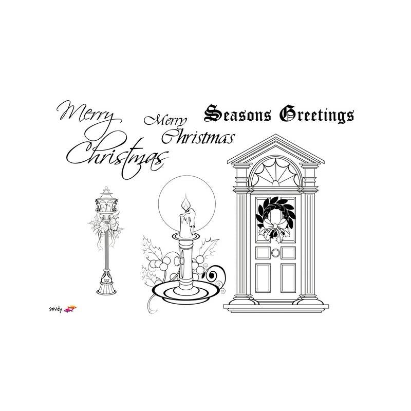 Xmas image and sentiments