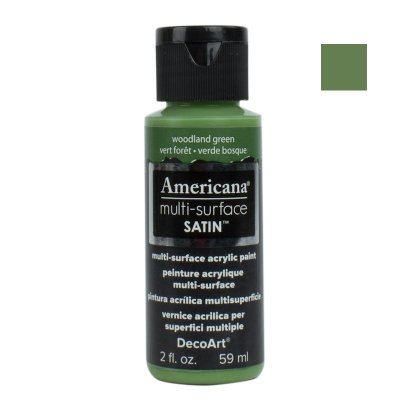 DecoArt Woodland Green Multisurface satin