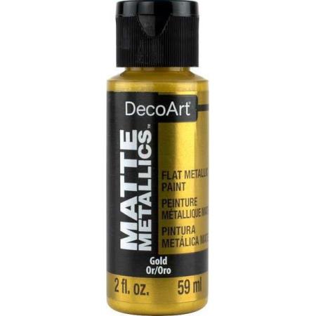 DecoArt Gold Matte Metallics