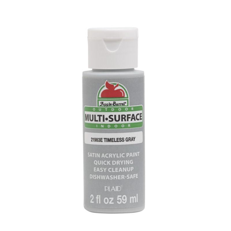 Timeless Gray Apple Barrel Multi-Surface 2oz
