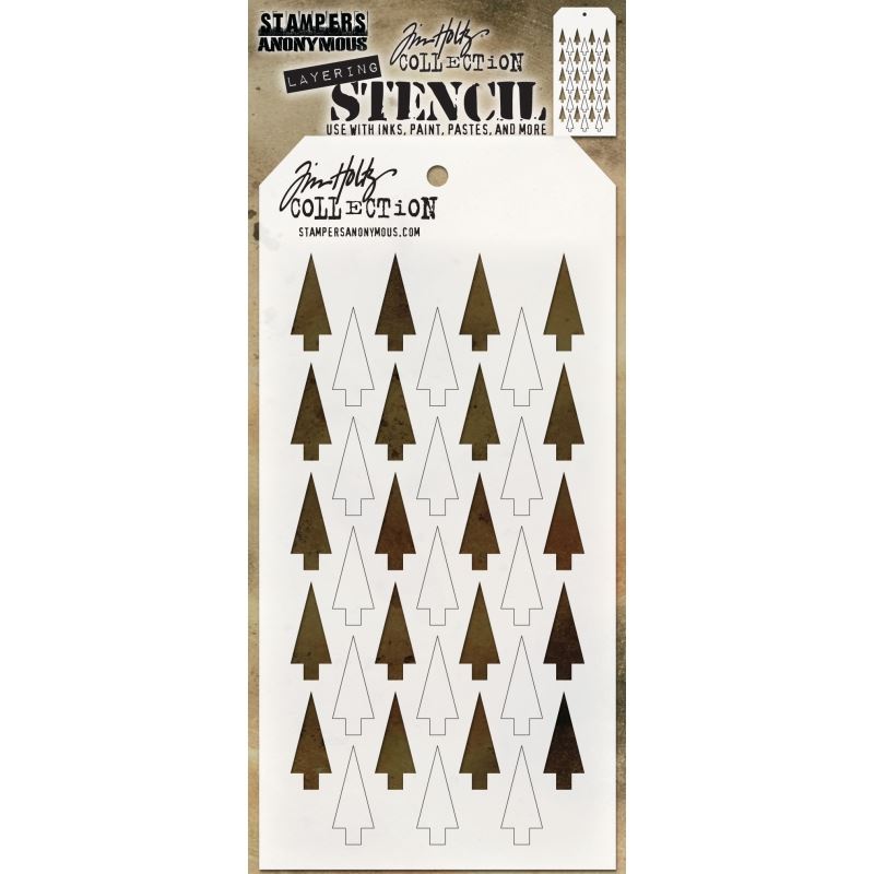 Tim Holtz - Shifter Tree, Layered Stencil