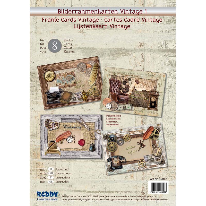 Frame Cards Vintage 1