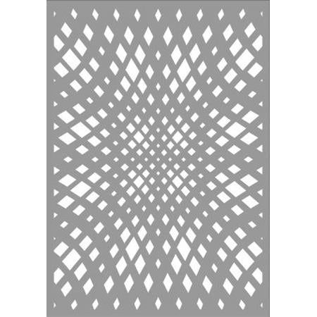 A5 Diamond Explosion Mask Stencil