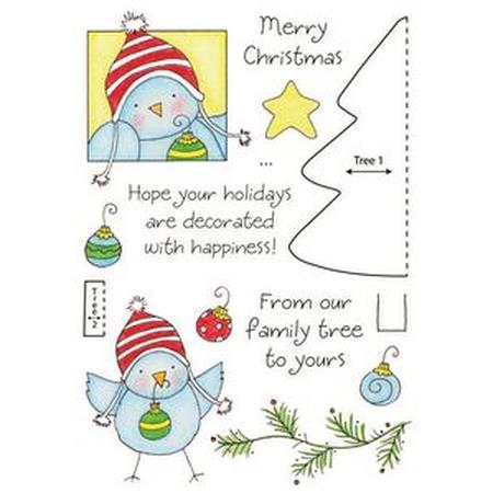 Ornament birdy honeypop set