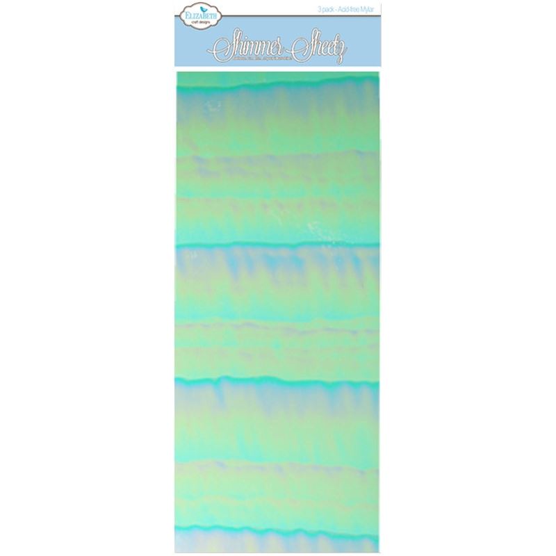 Tim Holtz - Shimmer Sheetz Blue Iris