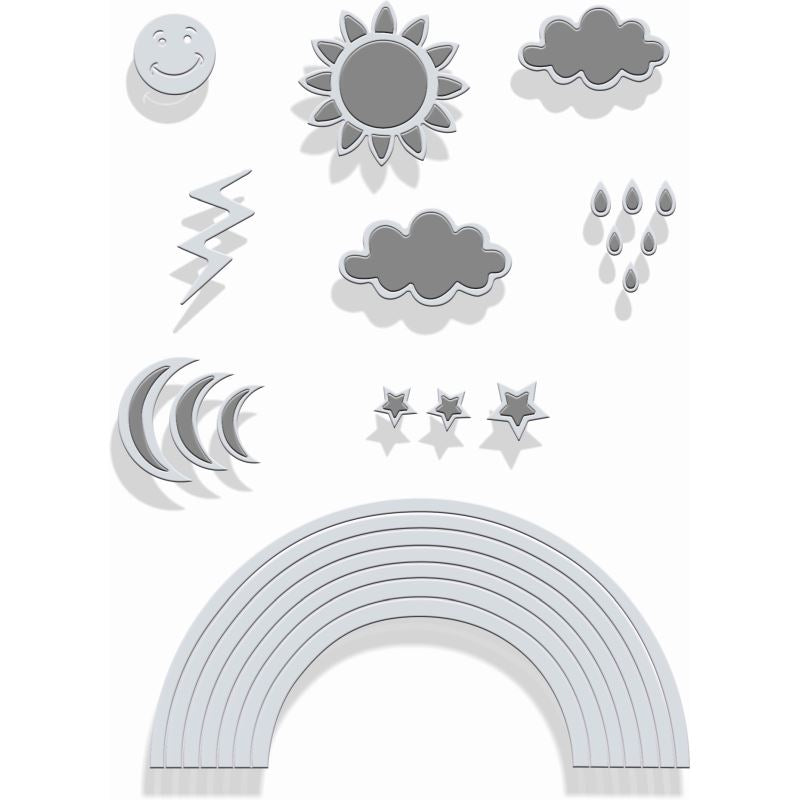 SD Rainbow Sweet Dixie Cutting Die