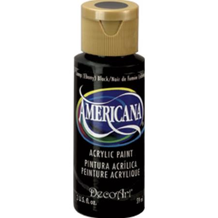DecoArt Lamp (Ebony) Black Americana Acrylic 2oz