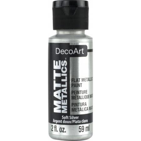 DecoArt Soft Silver Matte Metallics