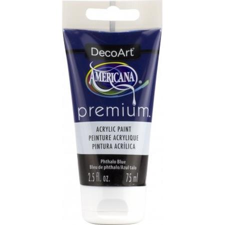 DecoArt Phthalo Blue Premium Acrylic