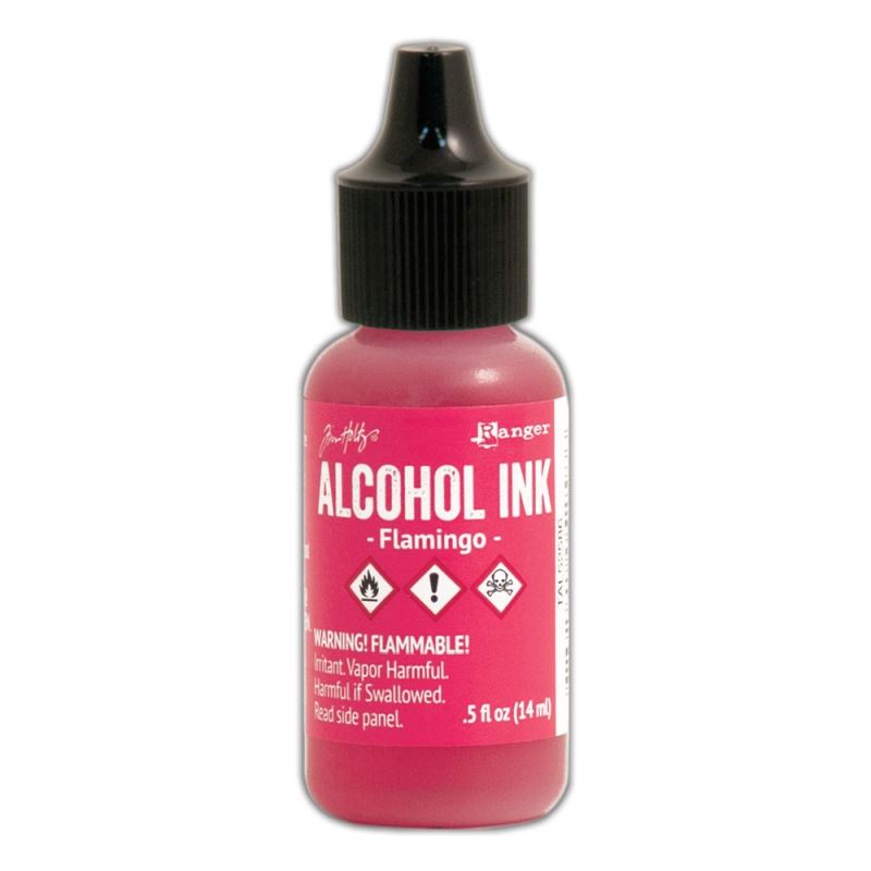 Tim Holtz - Alcohol Ink Flamingo