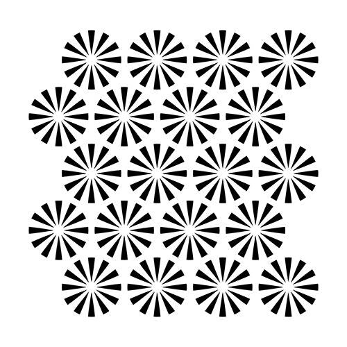 6x6 Stencil Retrobursts